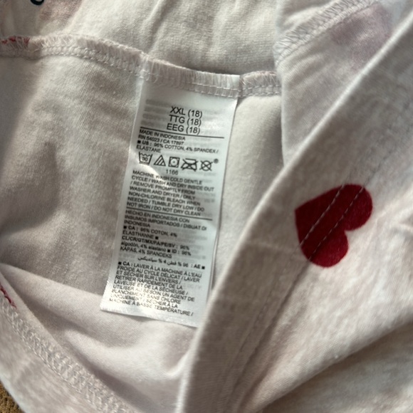 Old Navy, Girls XXL (18), Heart Leggings - Picture 3 of 4